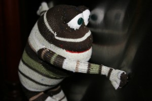 Sock frog Sock frog