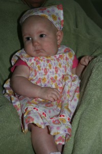 Danielle And here she is 3 months later.